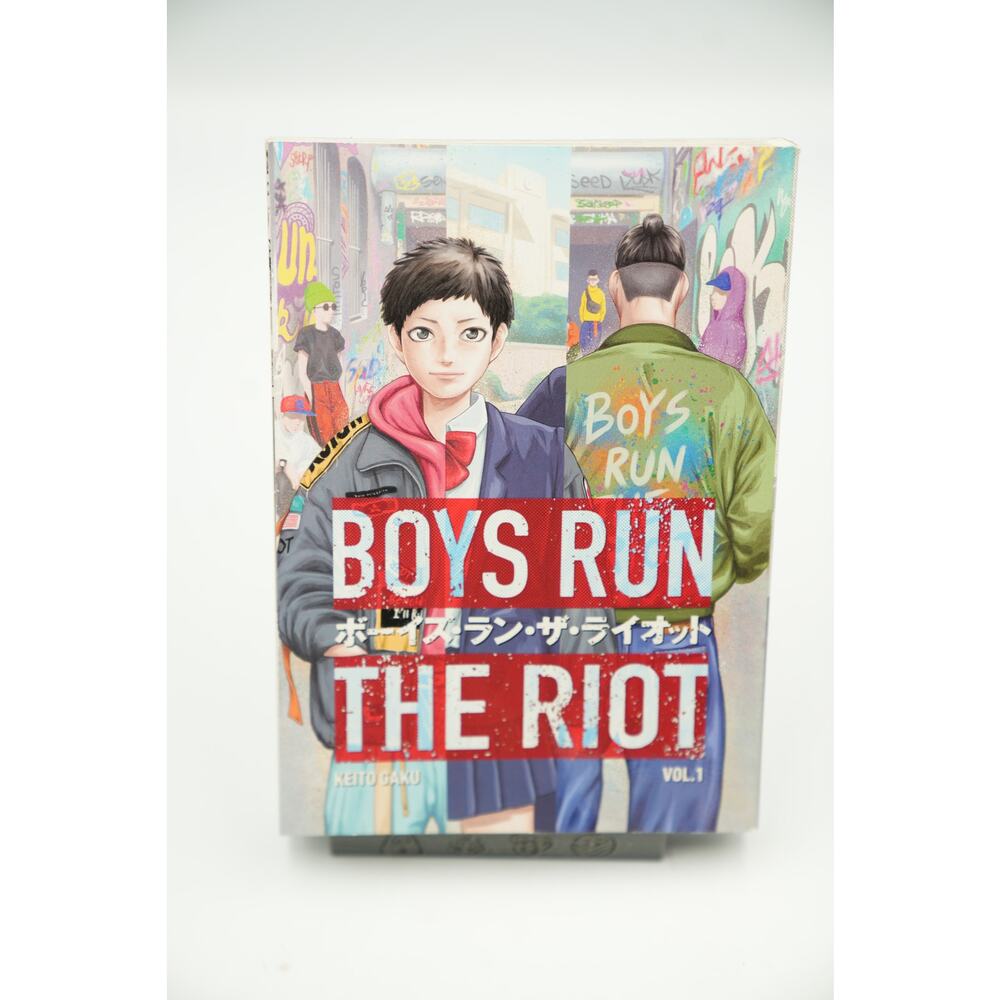 Boys Run the Riot Manga Set‎ Vol 1–4 Complete English – Keito Gaku LGBTQ+ Series